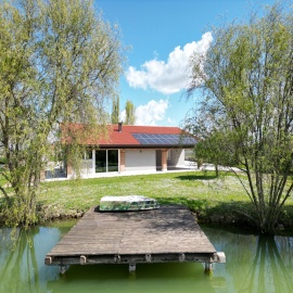 Villa singola Merlara, Legnago, Este, Rovigo con lago